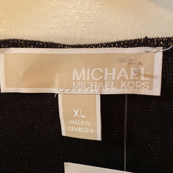 Michael Kors Tunic Top, XL, wash inside out;laundry - Picture 2 of 6